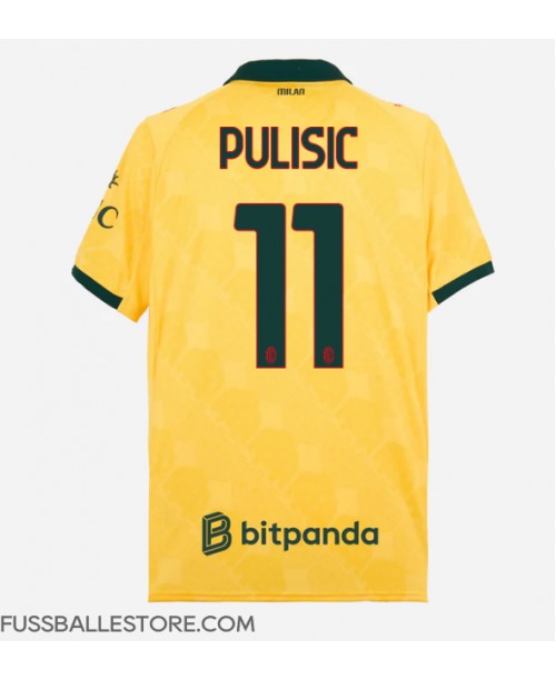 Günstige AC Milan Christian Pulisic #11 3rd trikot 2025-26 Kurzarm Günstige AC Milan Christian Pulisic #11 3rd trikot 2025-26 Kurzarm